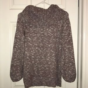 Warm Cowl Neck Sweater